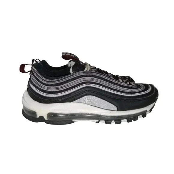 Nike Shoes - Nike Air Max 97 Premium Mens Sneakers Shoes Black White 312834-008 Size 7.5